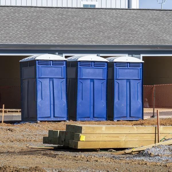 Heavy-duty construction site porta potty in Jacksonville, Arkansas